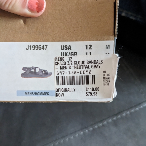 Men's Chaco sandals - Picture 3 of 3